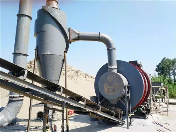 滾筒式沙子烘幹機